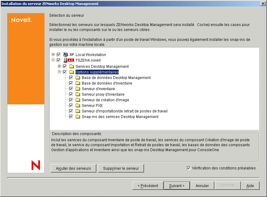 Novell Documentation Zenworks Proc Dure D Installation Du Serveur