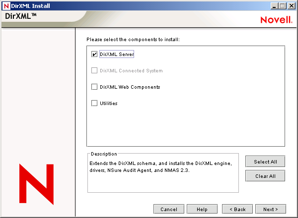 DirXML server install